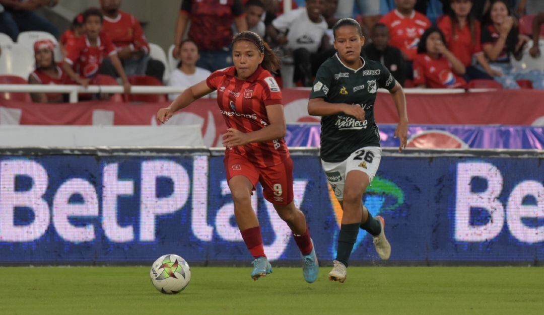 Final de la Liga Femenina entre América y Cali