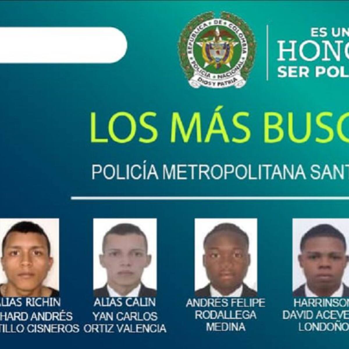 17 son los delincuentes más buscados por homicidio en Cali
