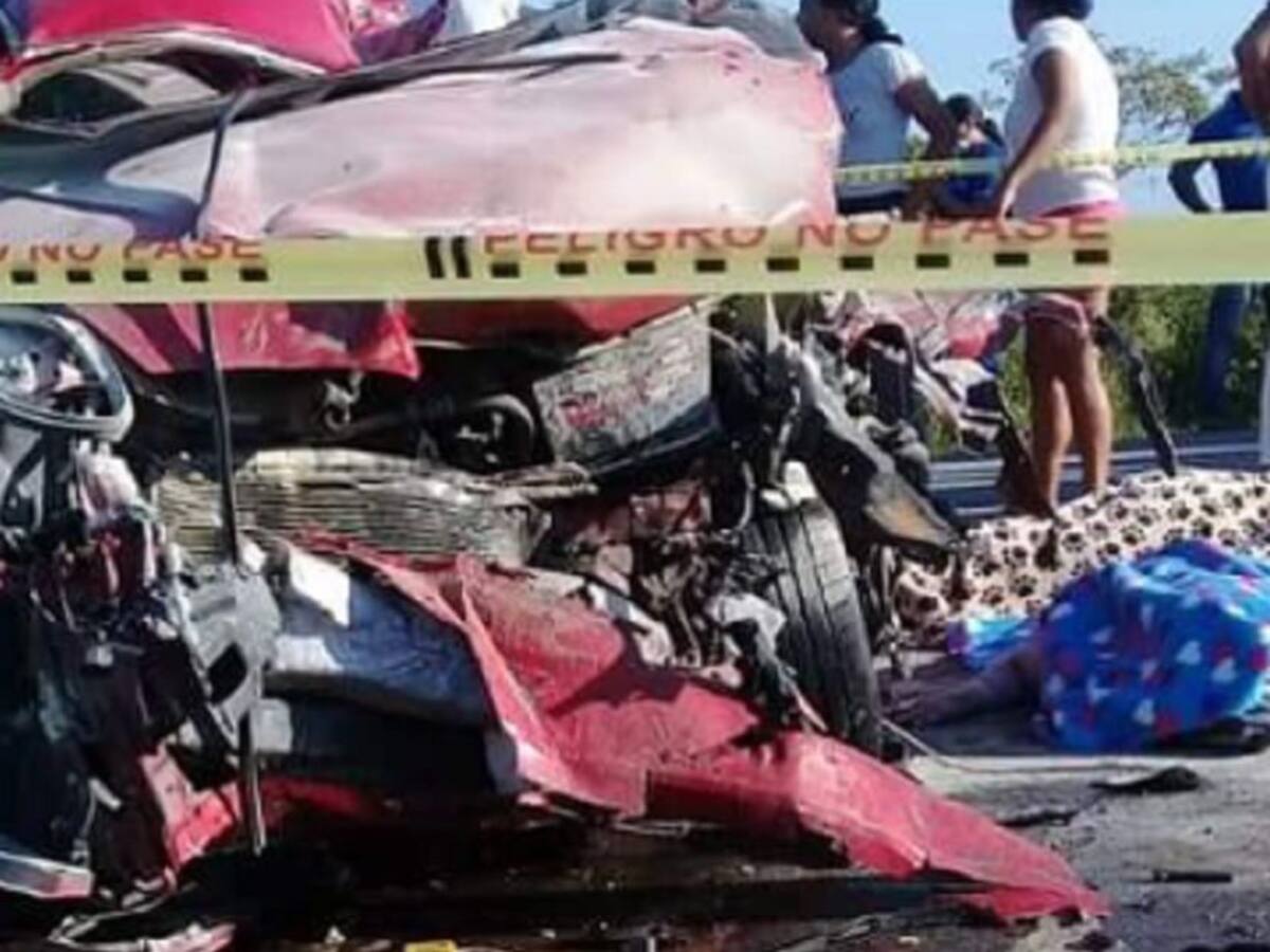 4 muertos deja accidente de tránsito en Tamalameque
