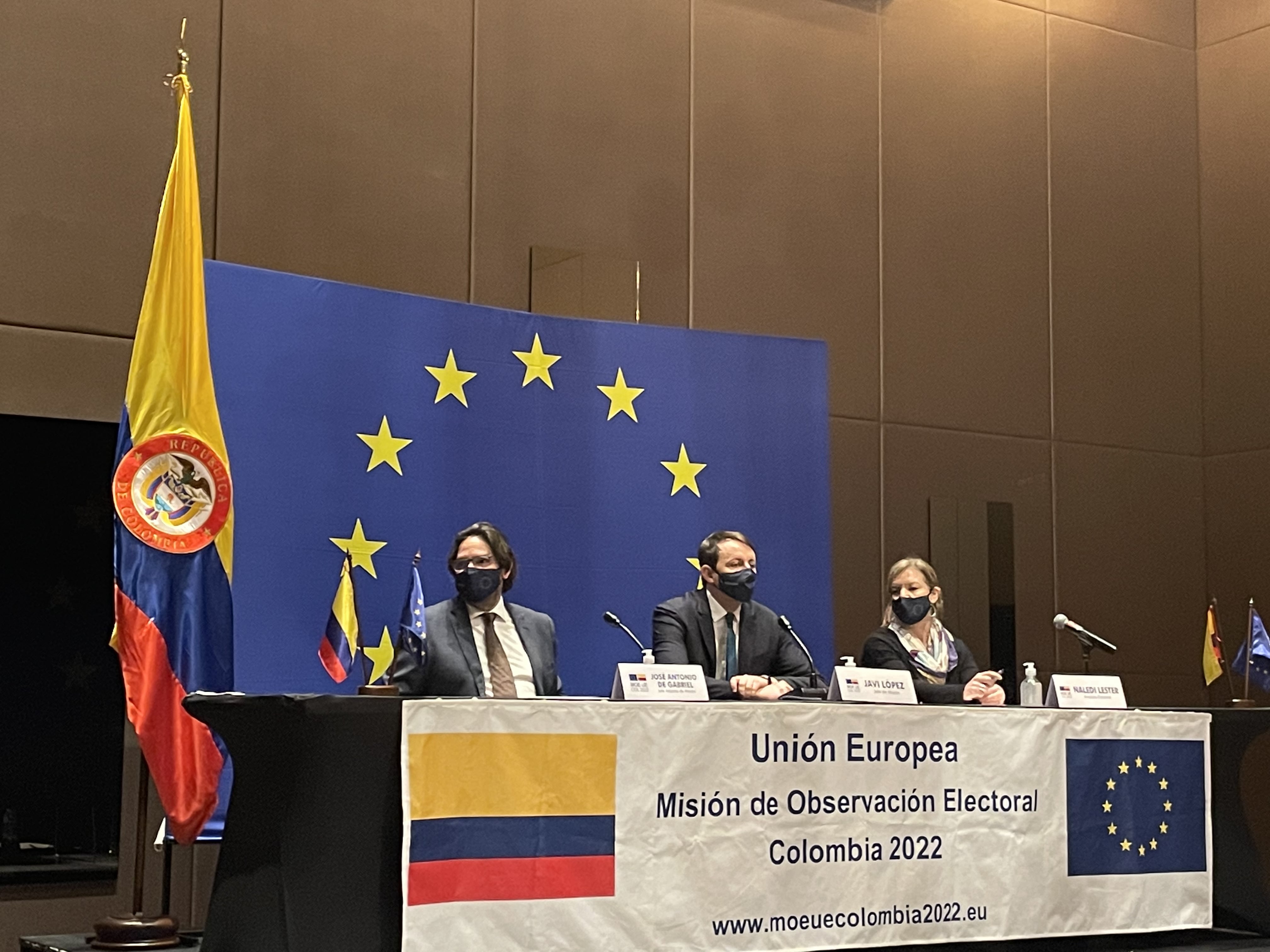 Por primera vez, una misión de observación electoral de la Unión Europea estará presente en un proceso electoral de Colombia. Cortesía.