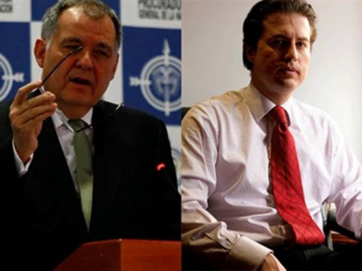 Cara a cara entre Ordóñez y Juan Manuel Galán por tema de drogas