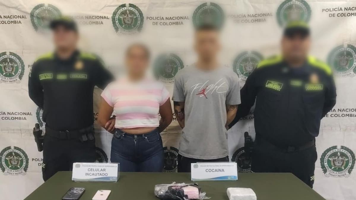 Golpe al microtráfico en Barranquilla: incautan más de 1,5 kilos de cocaína