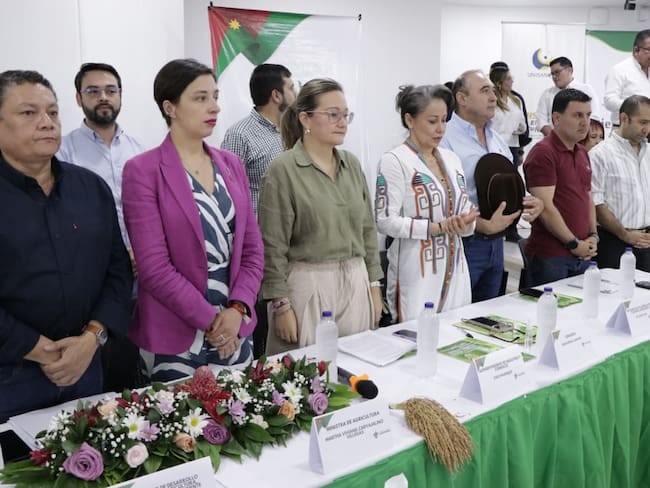 Ministra de Agricultura, Martha Carvajalino