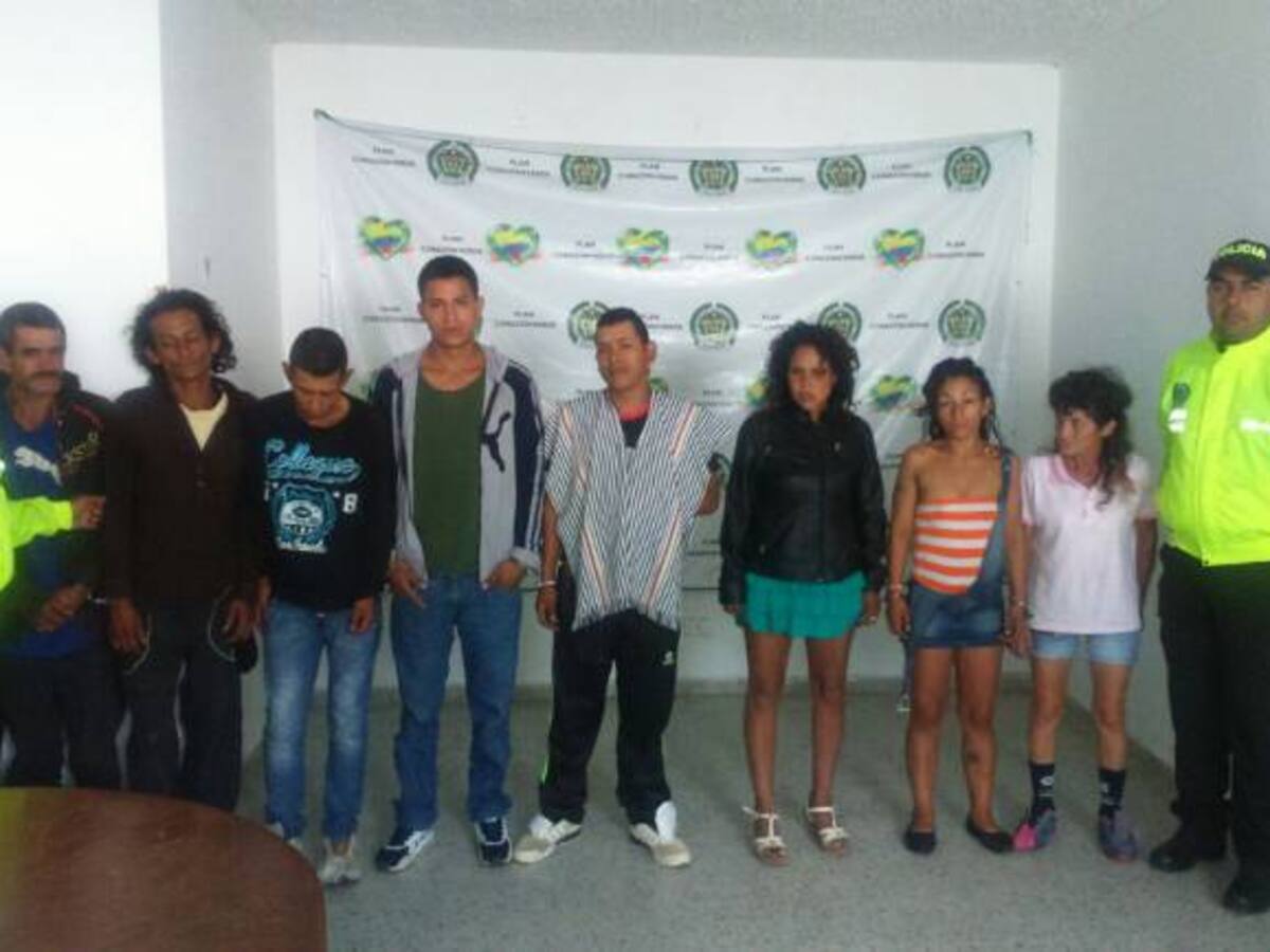 Capturan a 14 personas integrantes de una red del microtráfico en el norte del Valle