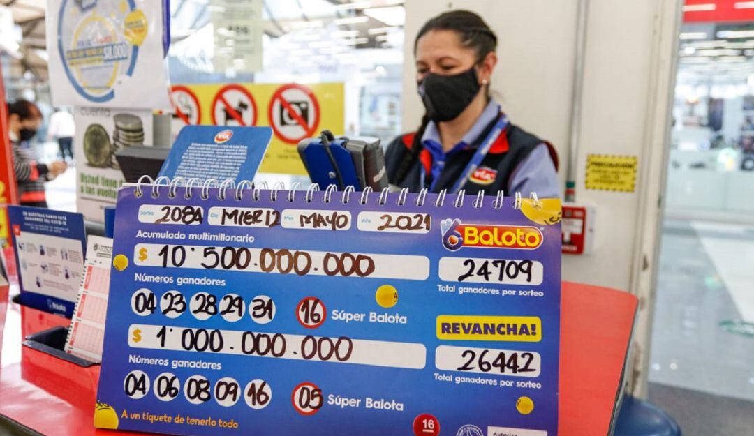 Vendedora de Revancha Baloto