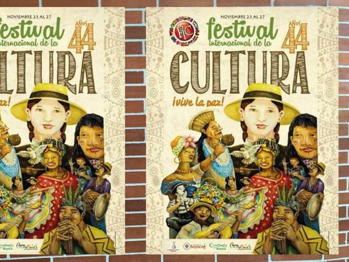 44° Festival Internacional de Cultura de Boyacá del 23 al 27 de noviembre