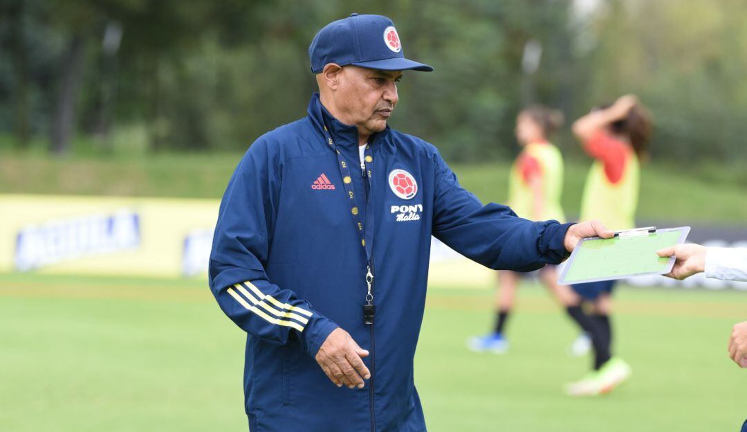 Carlos Paniagua, entrenador de la Selección Colombia Femenina sub-17 y sub-20