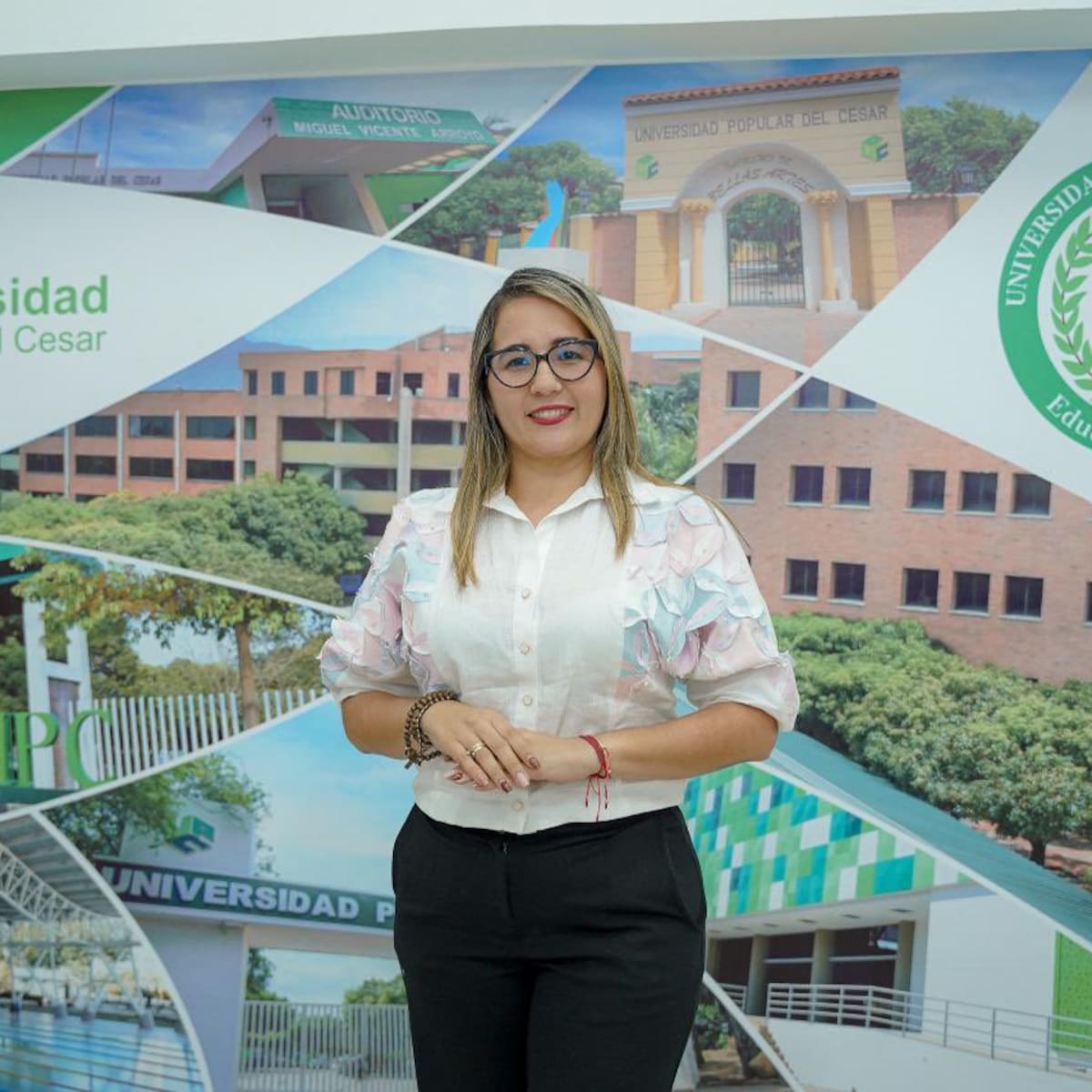 Ana Milena Maya fue designada como rectora encargada de la Universidad Popular del Cesar