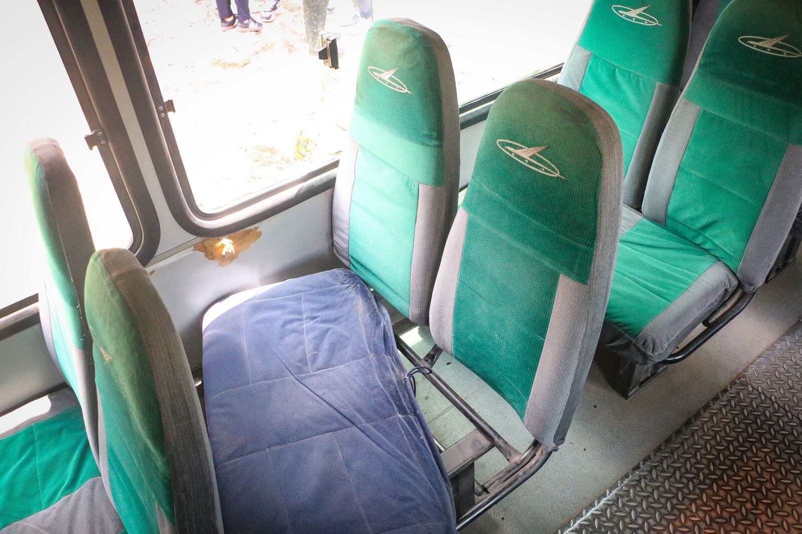 Así lucen algunas busetas en Ibagué