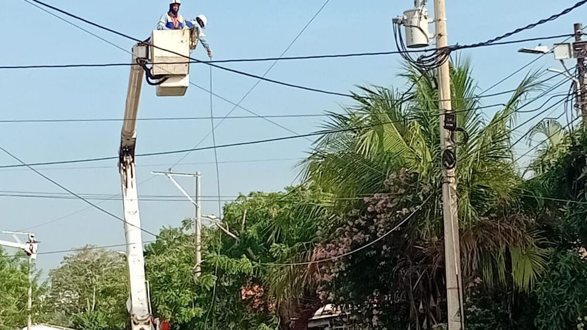 Usiacurí tendrá interrupciones de energía este sábado 27 de junio por obras eléctricas