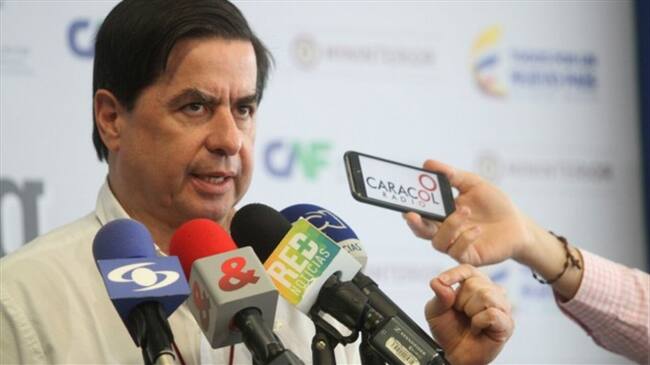 Ministro del Interior, Juan Fernando Cristo. Foto: Prensa Mindefensa