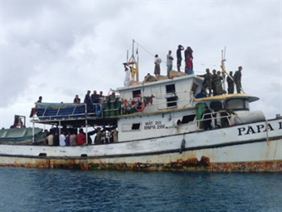 Regresarán a Nicaragua 81 pescadores retenidos en Colombia cuando estaban de faena