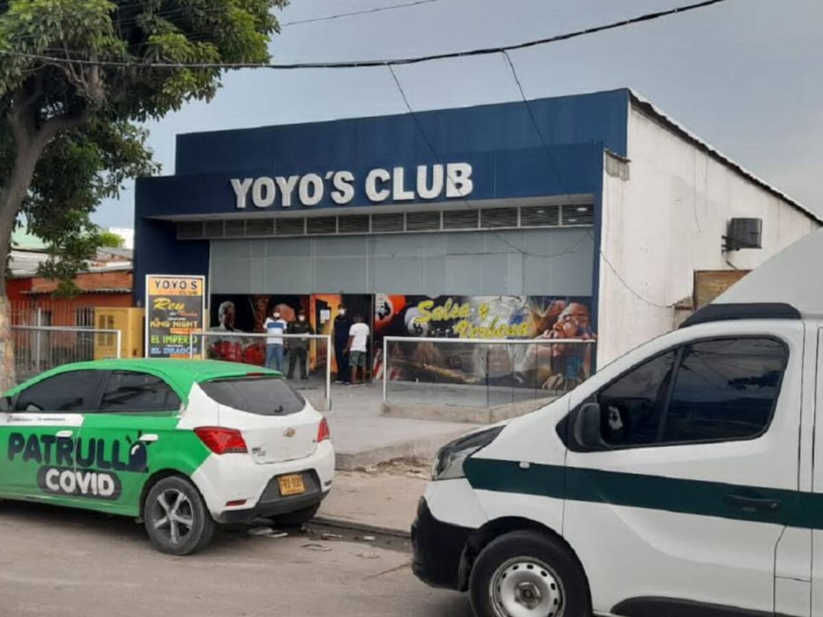 Sellan billar en Barranquilla donde hubo disturbios y lluvia de botellas