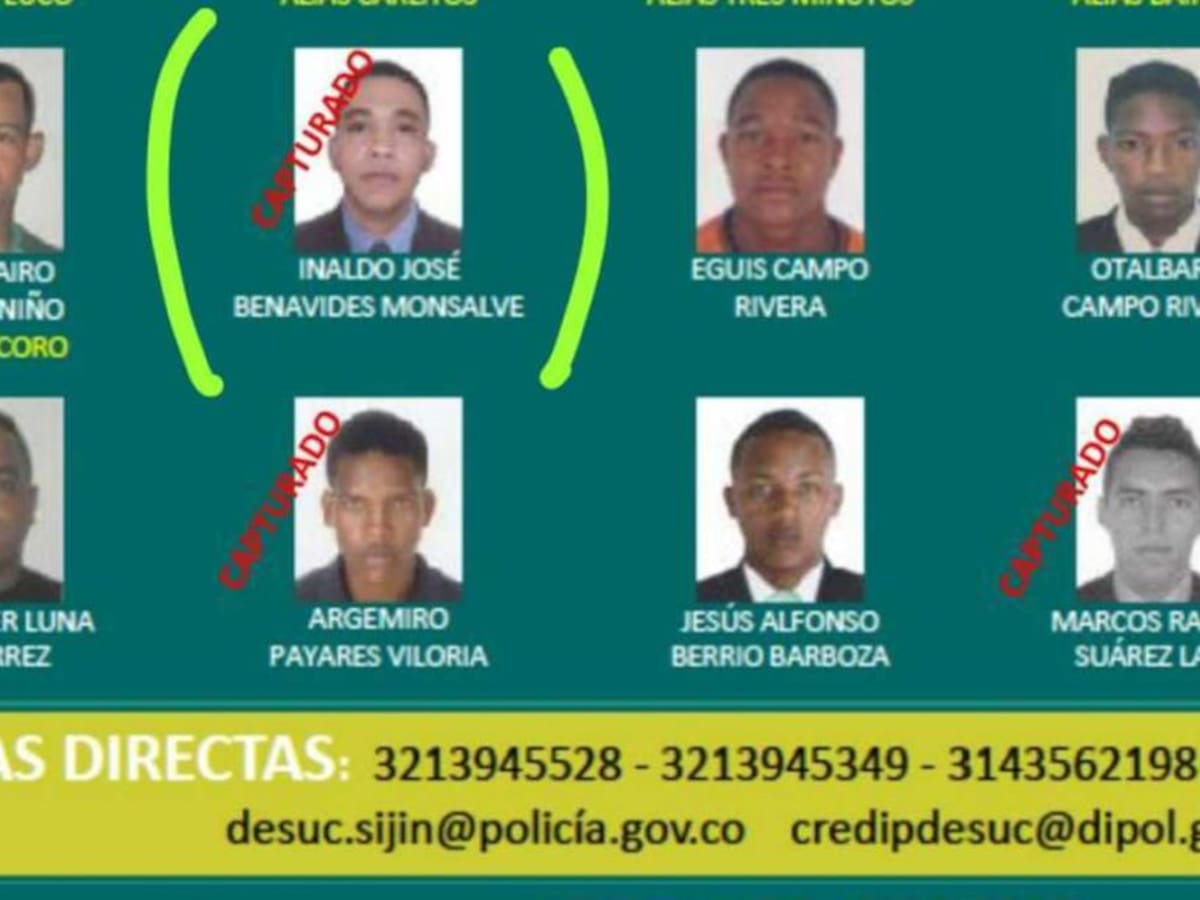 A la cárcel presuntos asesinos de un joven en Sincelejo