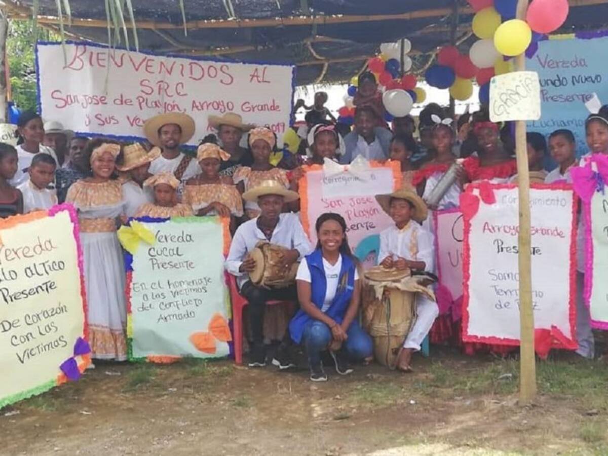 Avanza proceso de reparación colectiva en María la Baja, Bolívar