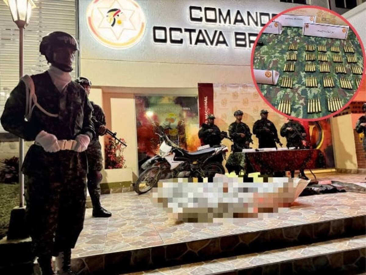 En el Quindío refuerzan acciones preventivas por riesgo de expansión de grupos armados