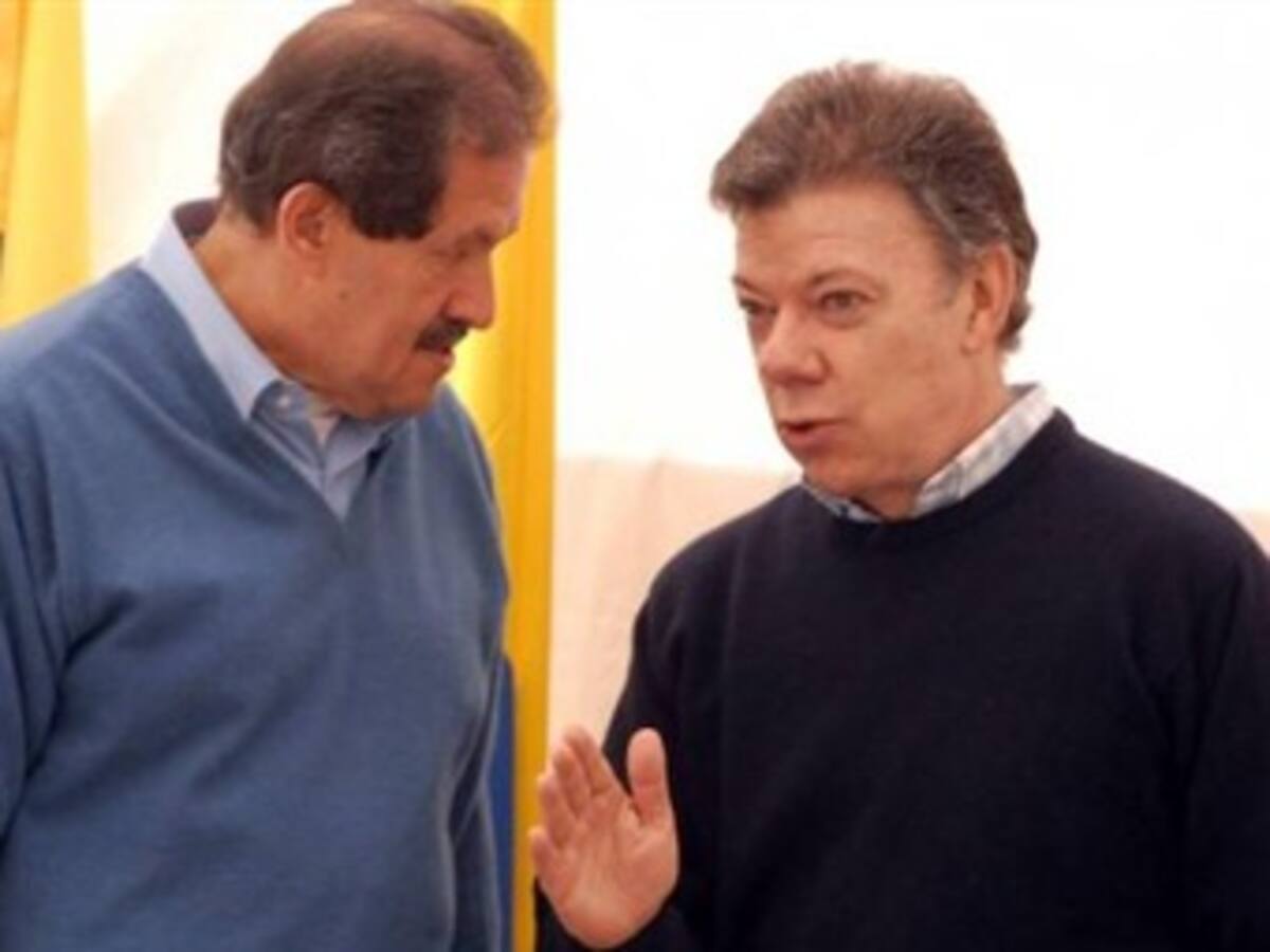 Presidente Santos y vicepresidente Garzón hablaron de temas de gobierno