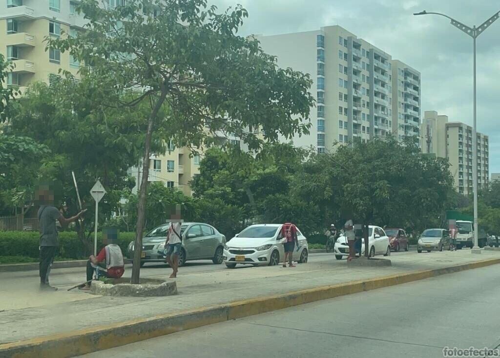 Niños indígenas en Barranquilla / Kiara Severiche