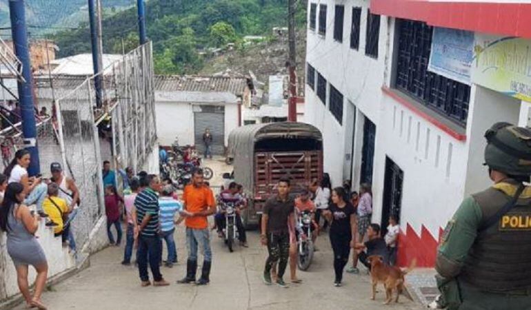 Desplazados del municipio de Hacarí