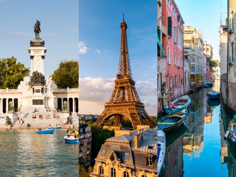 Cronograma completo viaje por Europa según la IA - Getty Images