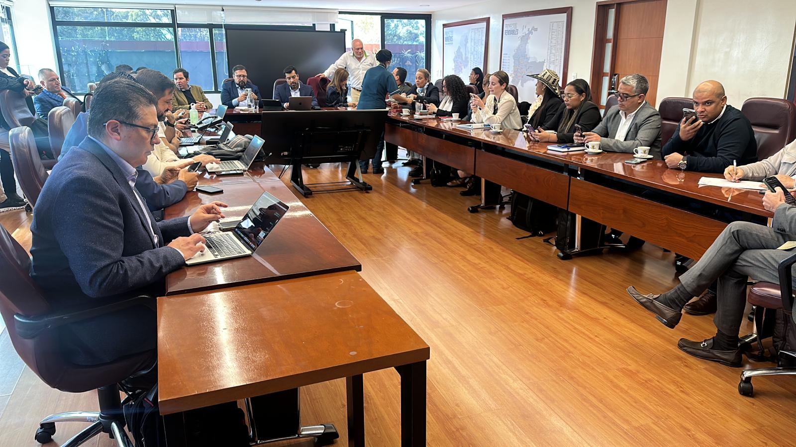 Reunión de alcaldes del Atlántico en Bogotá - Referencia