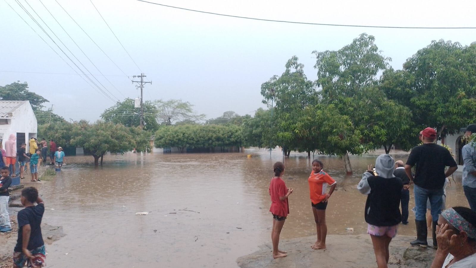 Corregimiento de Apure se inundó tras las lluvias