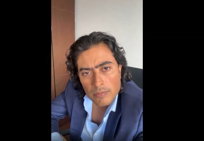 Nicolás Petro durante la audiencia preparatoria para su juicio.