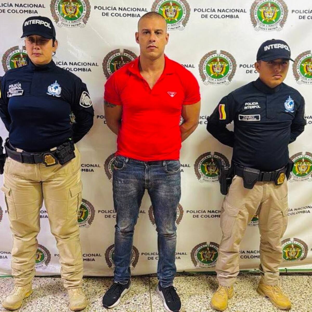 Interpol capturó en Medellín a un traficante de sustancias ilícitas buscado por el país de España