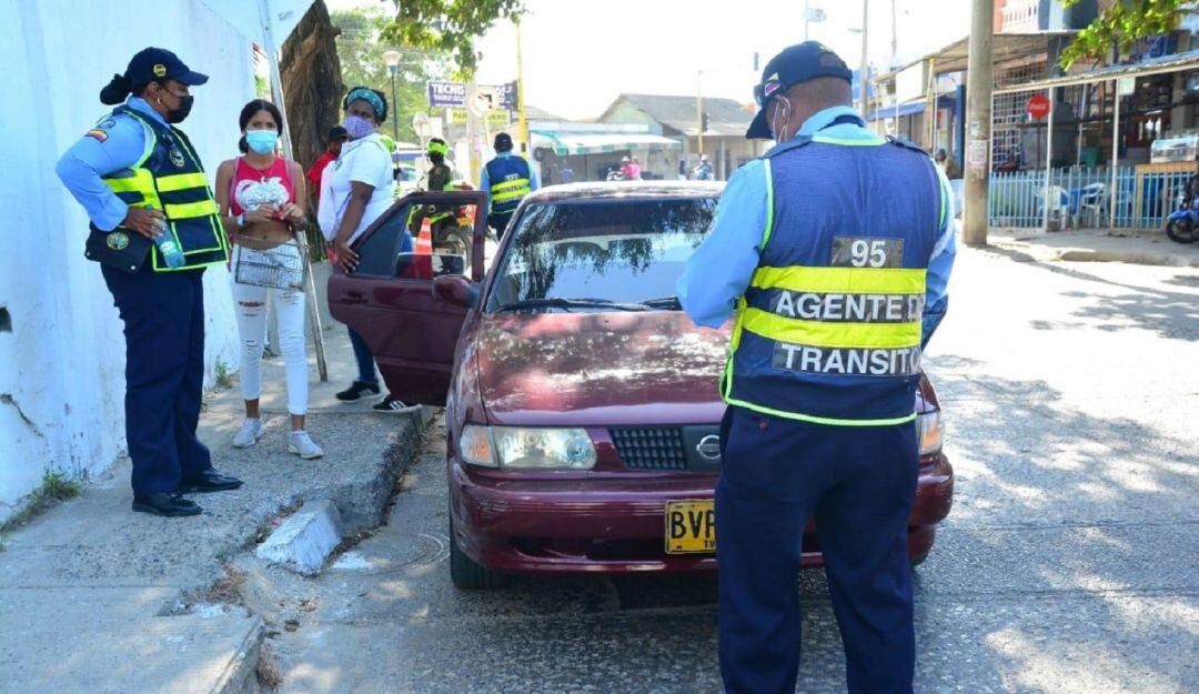 Comparendos a conductores de vehiculos particulares 