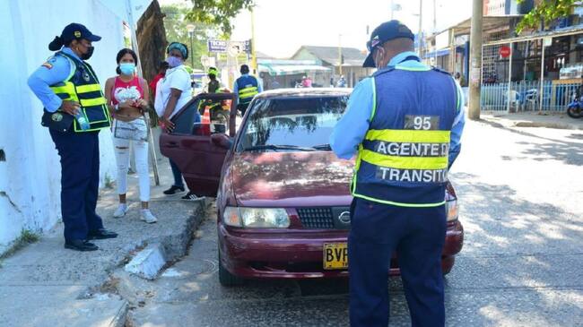 Comparendos a conductores de vehiculos particulares
