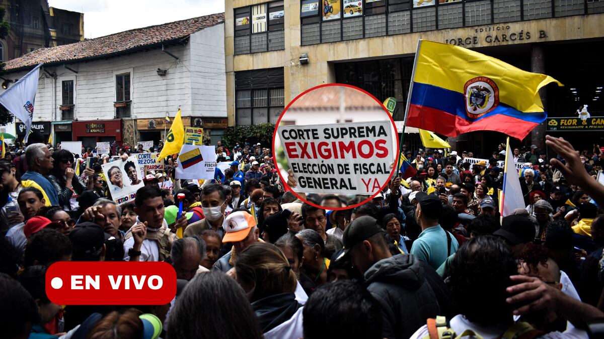 Manifestación en la Corte Suprema, 8 de febrero de 2024. Cristian Bayona/Long Visual Press/Universal Images Group vía Getty Images