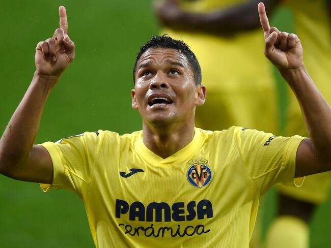 El colombiano festeja su quinto gol en la presente temporada.