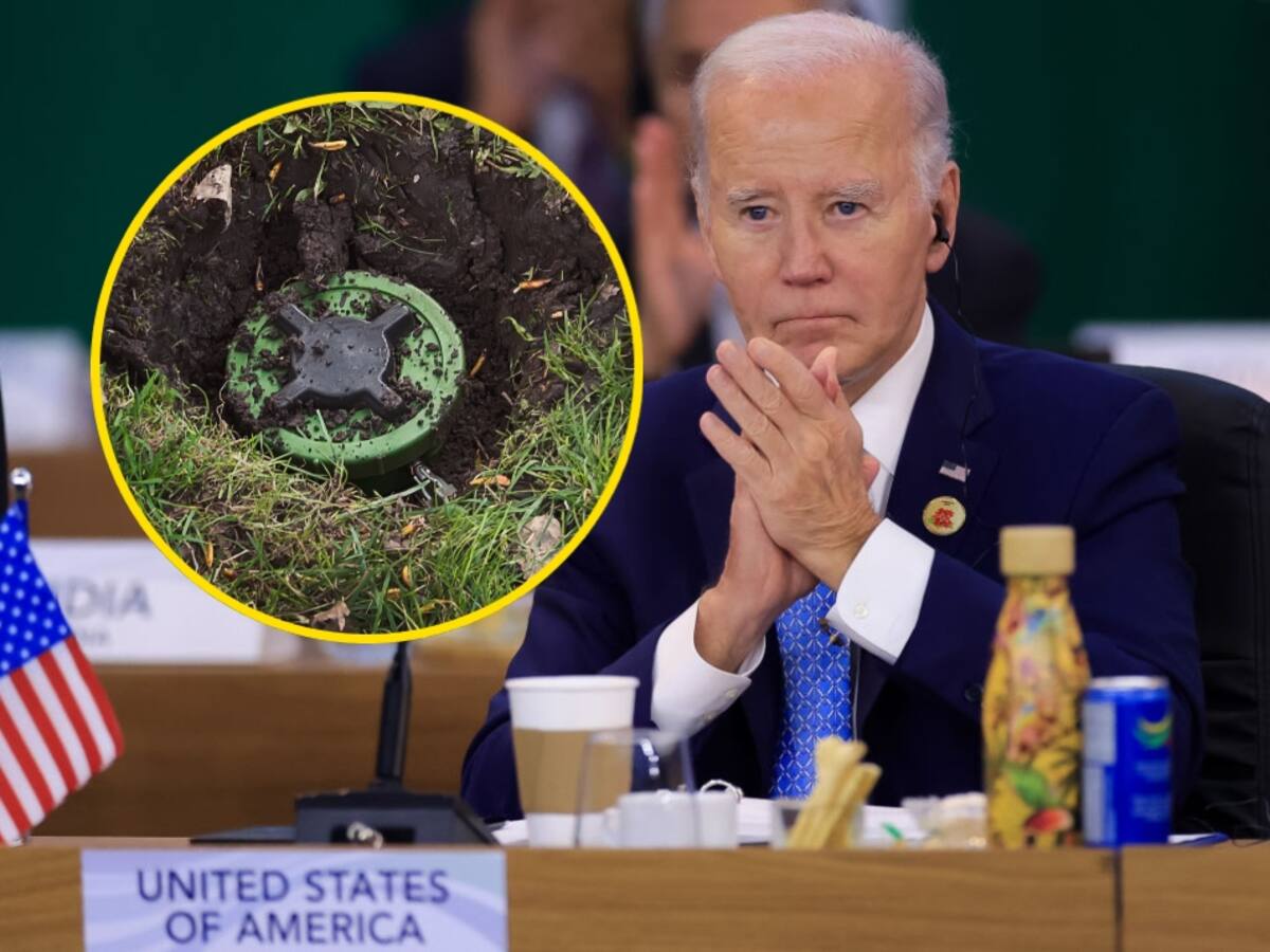Imprudencia de Biden: experto de Amnistía Internacional por minas antipersonales a Ucrania
