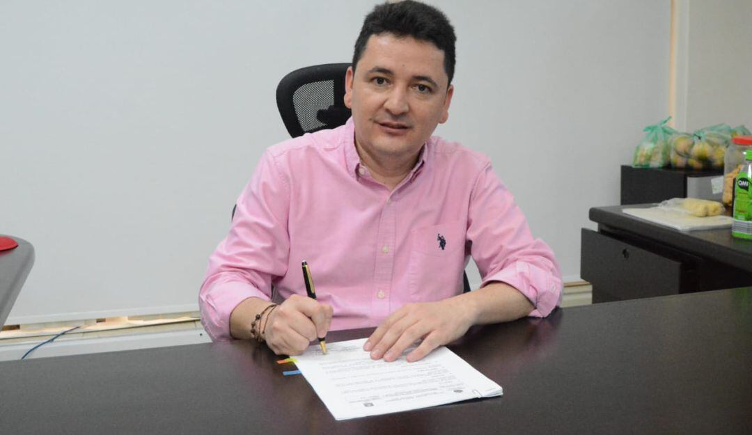 El secretario de Gobierno del Huila Franky Vega Murcia