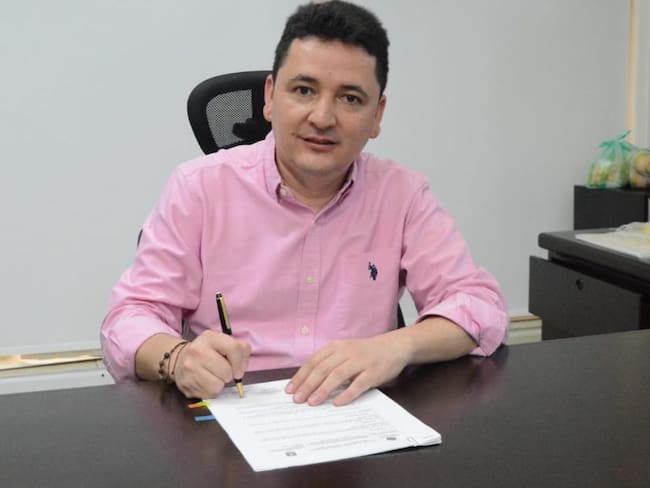 El secretario de Gobierno del Huila Franky Vega Murcia 