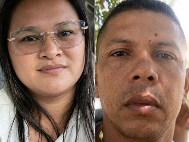 Wilson Palmera Flores y Elizabeth Beleño, pareja de esposos asesinada en zona rural de San Sebastián de Buenavista, Magdalena. Foto: Cortesía