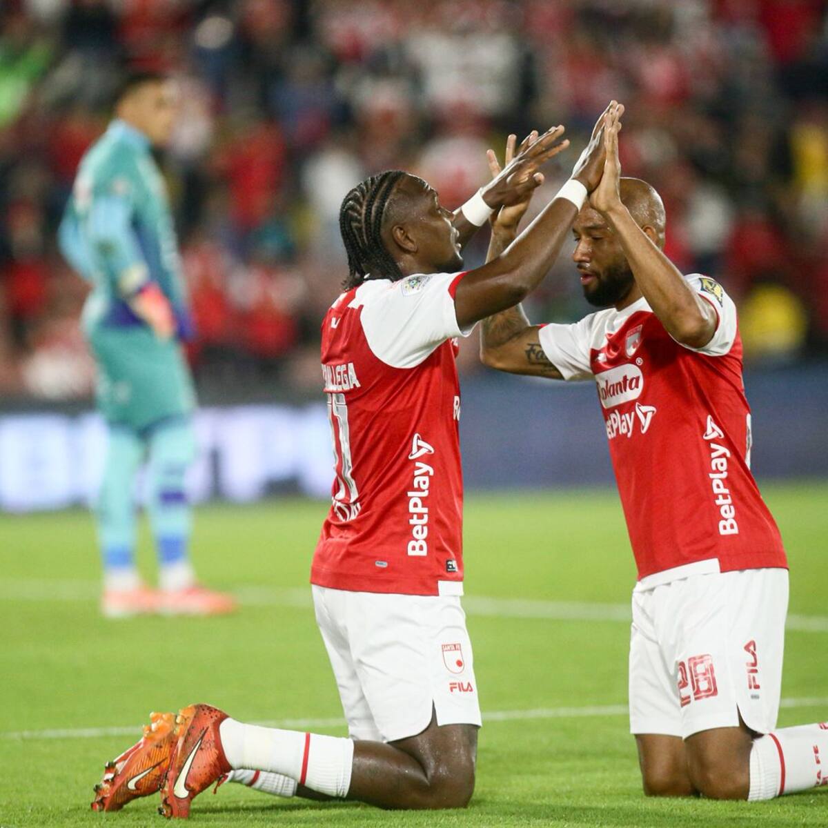Rodallega quería que Marmolejo cobrara segundo penalti ante Fortaleza ¿Por qué no pateó el arquero?