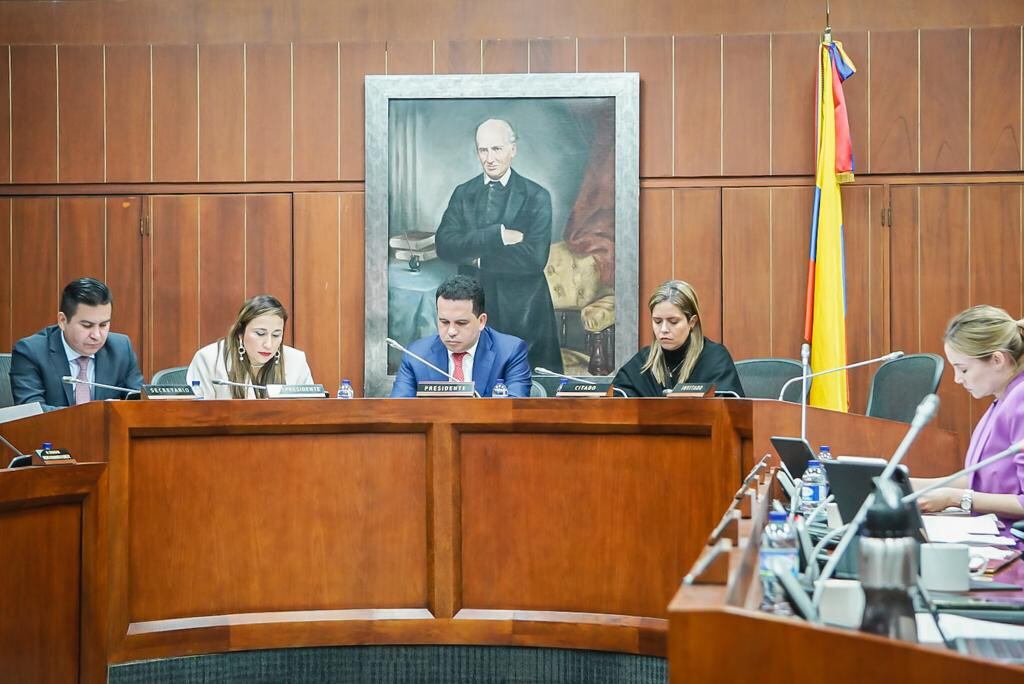 Secretaría de la Comisión Sexta del Senado. Foto: Congreso