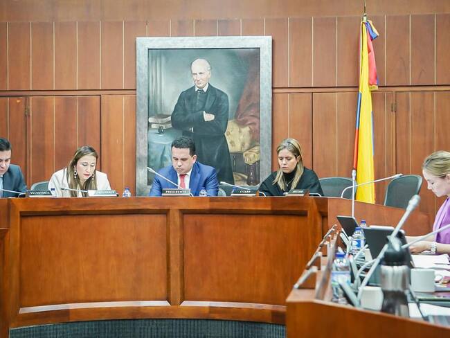 Secretaría de la Comisión Sexta del Senado. Foto: Congreso