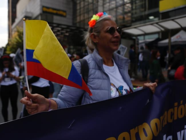 Marchas en Bogotá y otras ciudades en el país / Colprensa