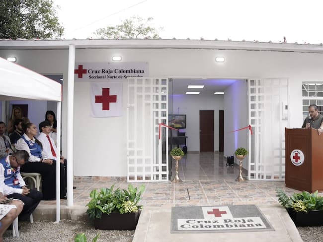 Sede atención humanitaria Cruz Roja en Los Patios