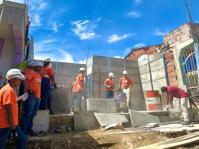 El Gigante del Hogar, entregó cinco casa a familias vulnerables de Pasacaballos