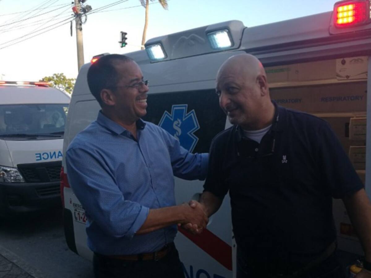 Con tres ambulancias fortalecerán sistema de salud en San Andrés