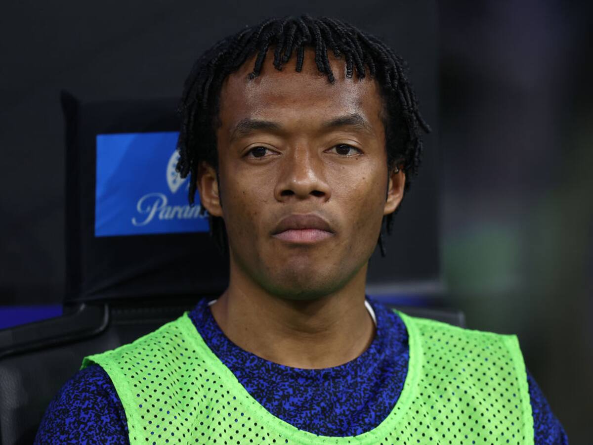 Juan Guillermo Cuadrado fuera del Derby della Madonnina: no jugará contra Milan por lesión