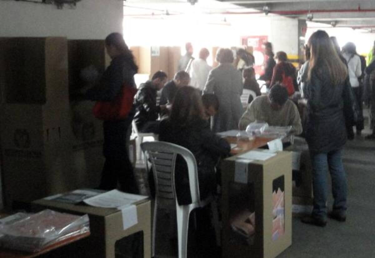 Así fueron las votaciones en Unicentro