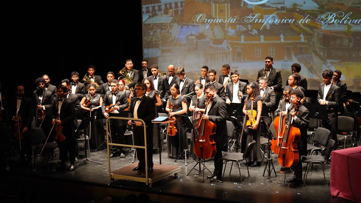 Segundo concierto en España de la Orquesta Sinfónica de Bolívar UNIBAC
