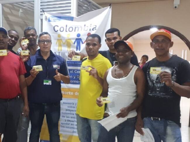 Colombianos deportados de Venezuela 