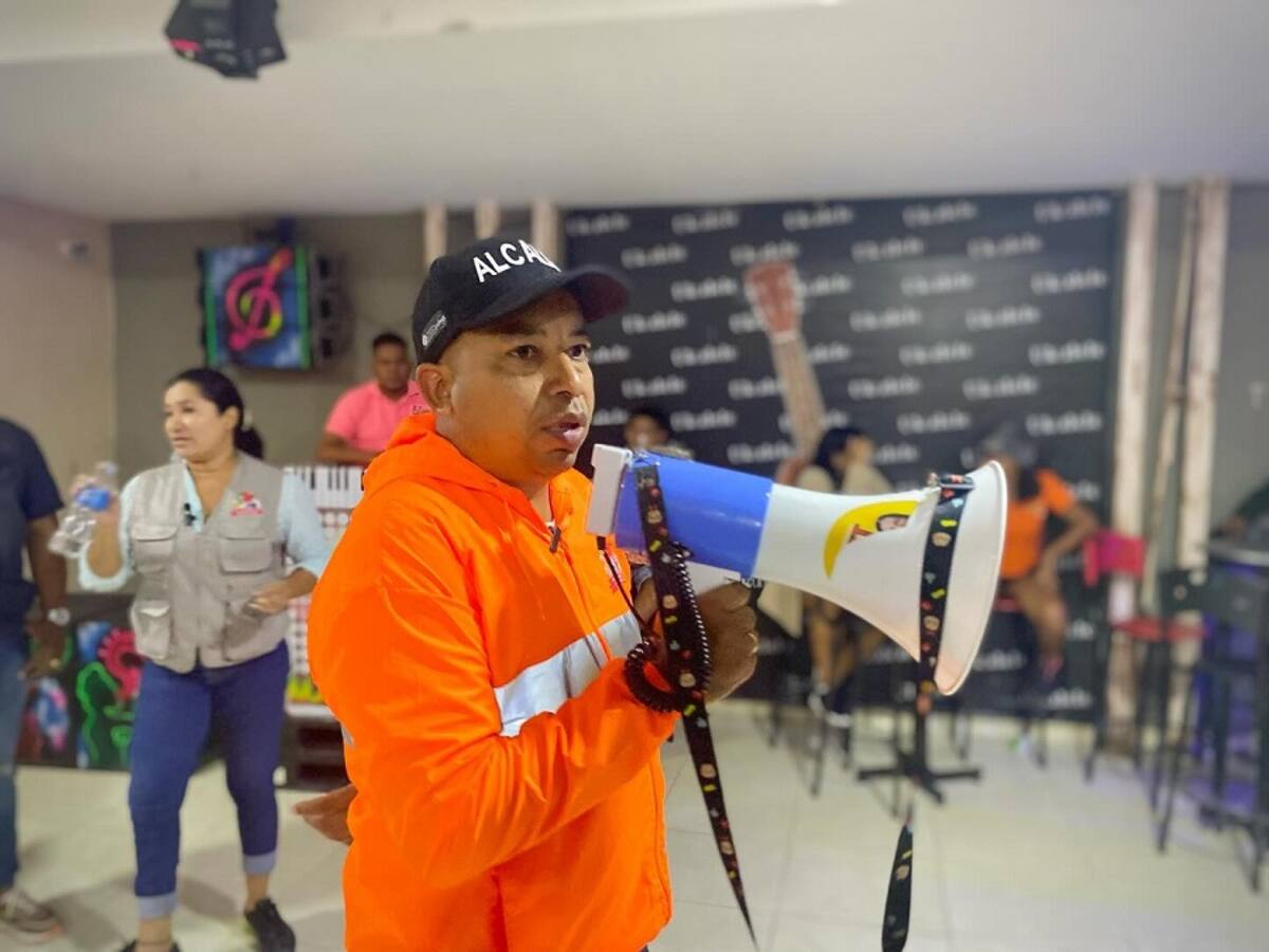 Alcalde de Santa Rosa de Lima también tiene su cuadrilla para inspección y vigilancia