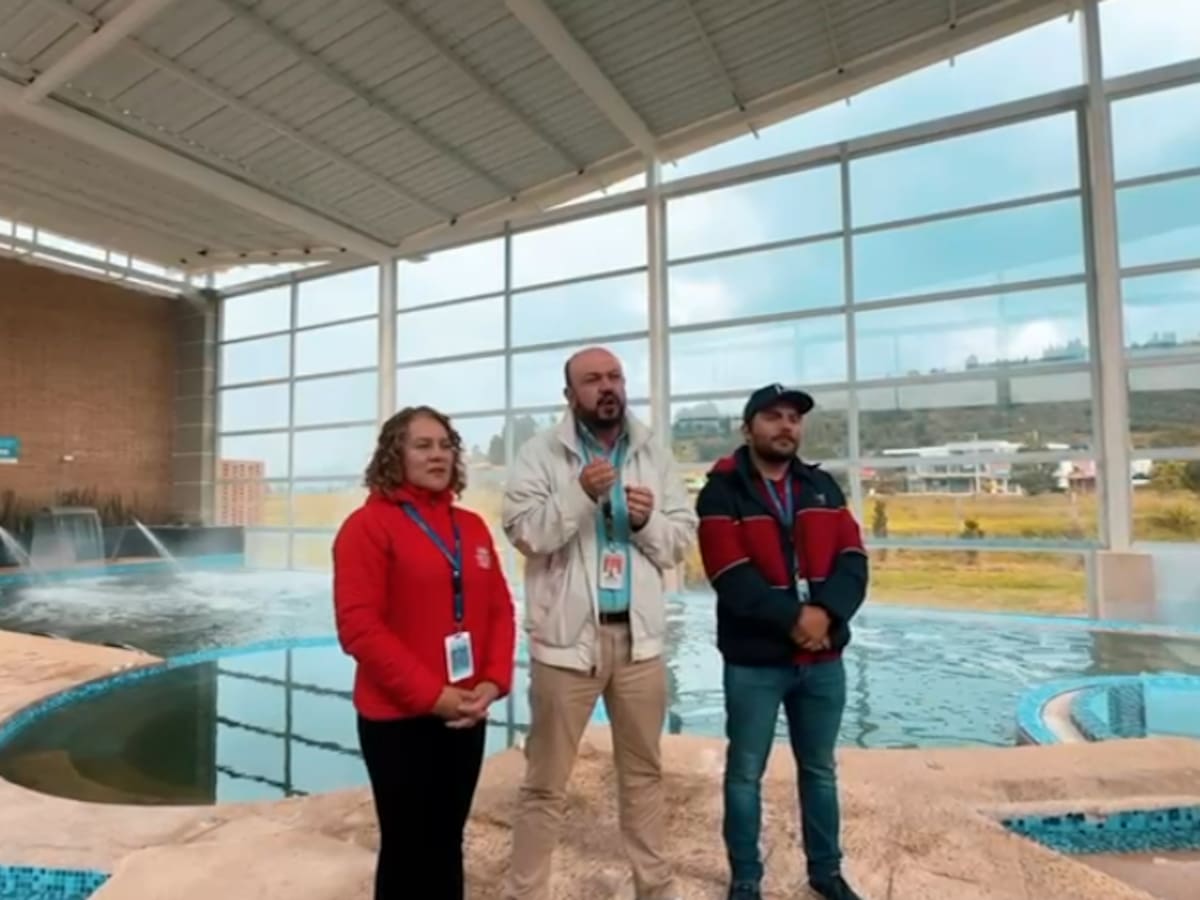 Paipa interviene su spa termal para evitar riesgos en plena temporada alta