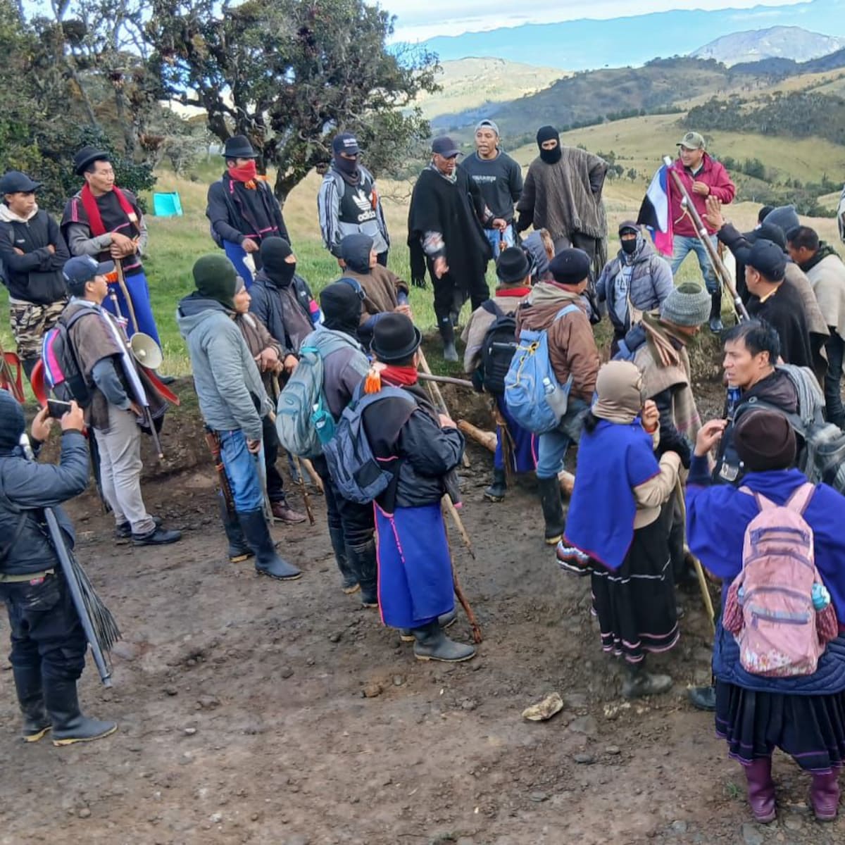 Gobierno plantea crear sistema de información sobre guardias indígenas: ¿para qué?
